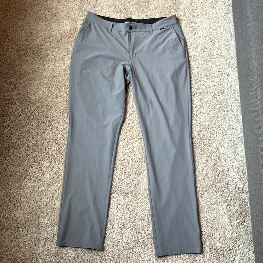 Men's Gray Travis Mathew Golf Pants